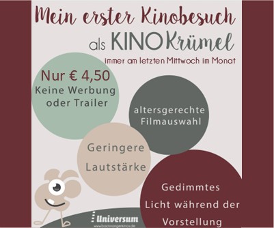 Aktuelles Programm 55 Kinokrümel Rectangle